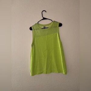 Anne Klein Vibrant Lime Sleeveless Tank Top
